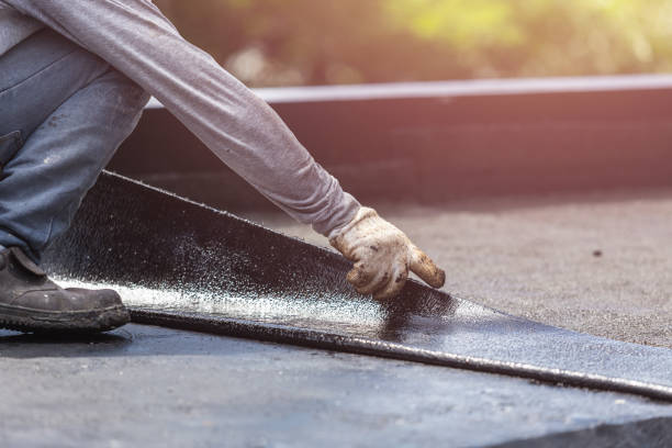 Professional Emergency Waterproofing technician working in Berwyn, IL